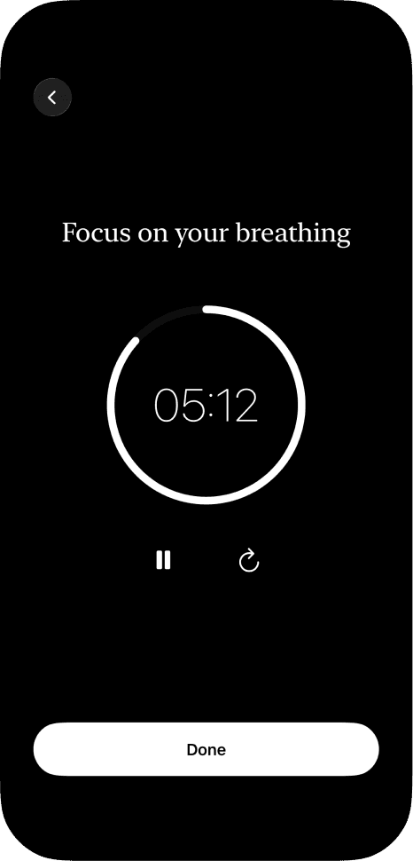 numa app screen right